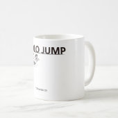 YOLO JUMP KAFFEETASSE (VorderseiteRechts)