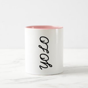 YOLO-Kaffee-Tasse Zweifarbige Tasse