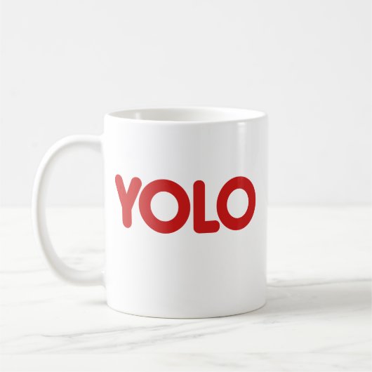YOLO KAFFEETASSE (Links)