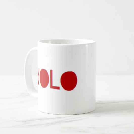 Yolo Kaffeetasse (Vorderseite Links)