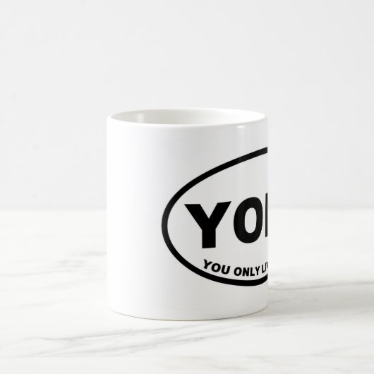 YOLO KAFFEETASSE (Mittel)