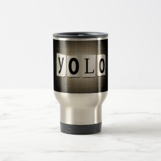 YOLO-Konzept Reisebecher