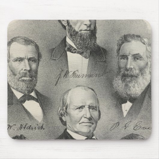 Yolo Landkreis-Portraits Mousepad (Vorne)