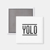 YOLO MAGNET (Vorderseite/Rückseite)