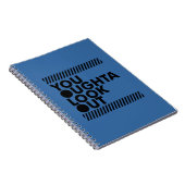 YOLO mit Vorsicht Notizblock (Rechte Seite)