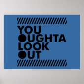 YOLO mit Vorsicht Poster (Vorne)