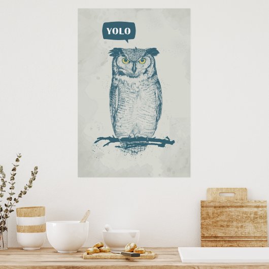 YOLO POSTER (Küche)