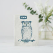 YOLO POSTKARTE (Stehend Vorderseite)