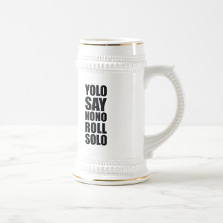 YOLO-Rollensolo Bierglas