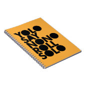 YOLO-Rollensolo gefüllt Notizblock (Rechte Seite)