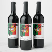 YOLO Sie hinken nur einmal. Lufterfrischer Weinetikett (Flaschen)