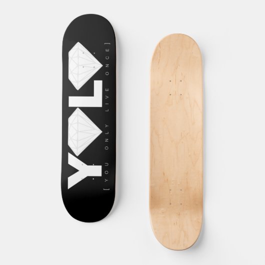 YOLO SKATEBOARD (Vorderseite)
