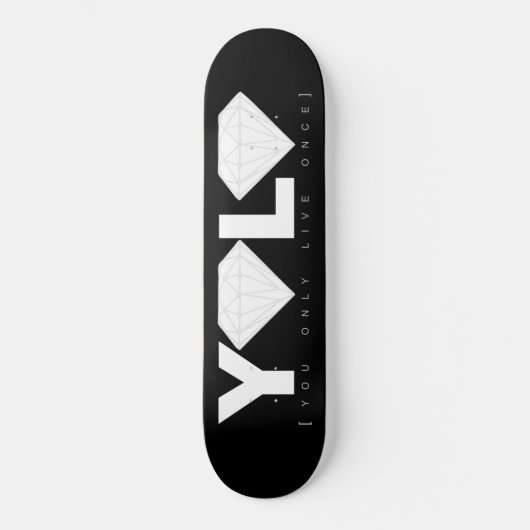 YOLO SKATEBOARD (Vorderseite)