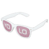 YOLO SONNENBRILLE (Schrägansicht)