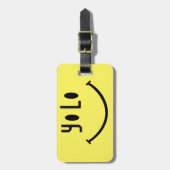 Yolo stellen gegenüber gepäckanhänger (Vorderseite vertikal)