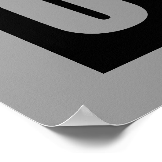 YOLO Vertikal Box Poster (Ecke)