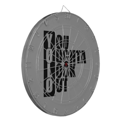 YOLO-Vertikale-Kasten Dartscheibe (Vorderseite Links)