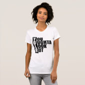 YOLO-Vertikale-Kasten T-Shirt (Vorne ganz)