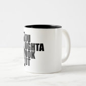 YOLO-Vertikale-Kasten Zweifarbige Tasse (VorderseiteRechts)