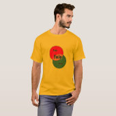 Yolo Yoyo Rolo venn diagramm T-Shirt (Vorne ganz)