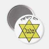 Yom Hashoah Magnet (Vorderseite/Rückseite)