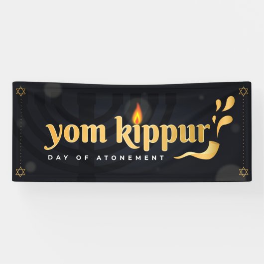 Yom Kippur Banner (Horizontal)