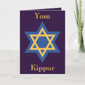 Yom Kippur Karte (Vorderseite)