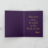 Yom Kippur Karte (Innenseite)