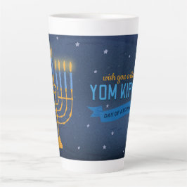 Yom Kippur Latte Tasse