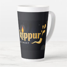 Yom Kippur Latte Tasse
