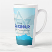 Yom Kippur Latte Tasse (Rechts)