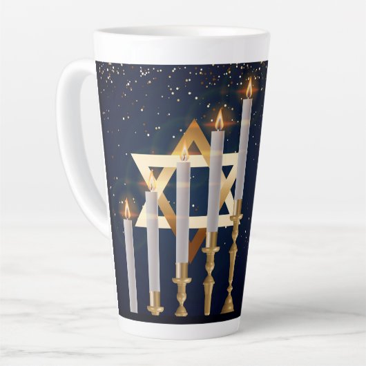 Yom Kippur Milchtasse (Linke Ecke)