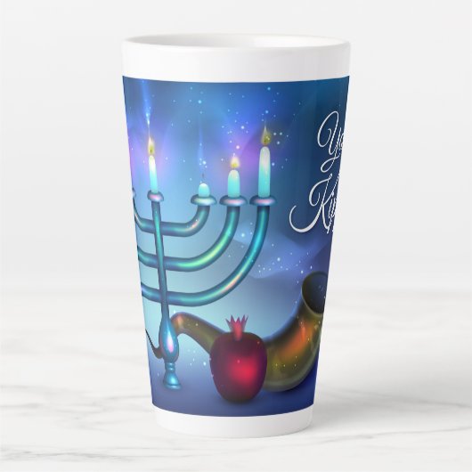 Yom Kippur Milchtasse (Vorderseite)