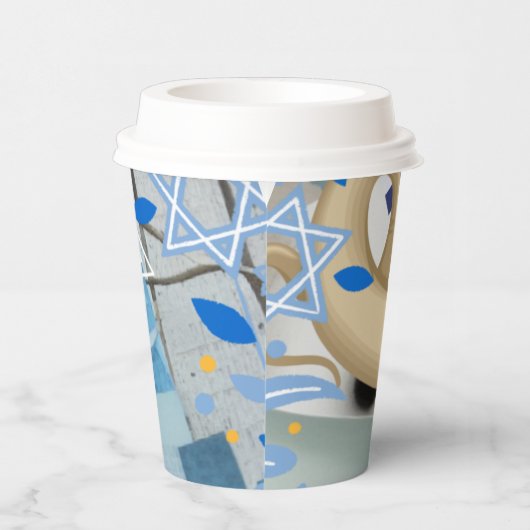 Yom Kippur Pappbecher (Rechts)