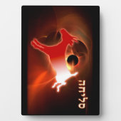 Yom Kippur Scapegoat Fotoplatte (Vorderseite)