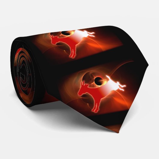 Yom Kippur Scapegoat Krawatte (Gerollt)