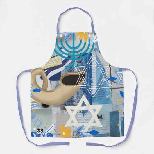 Yom Kippur Schürze (Vorderseite)