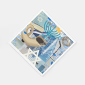 Yom Kippur Serviette (Ecke)