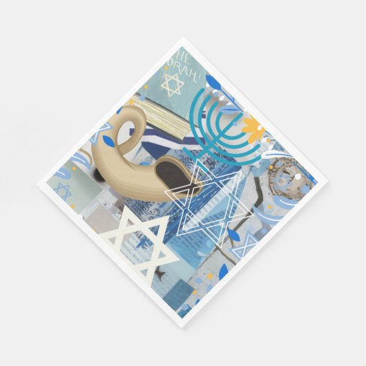 Yom Kippur Serviette (Ecke)