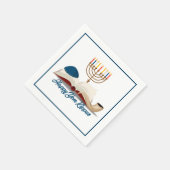 Yom Kippur Serviette (Ecke)