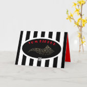 Yom Kippur Sessings Karte (Gelbe Blume)