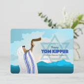 Yom Kippur-Urlaubskarte Feiertagskarte (Stehend Vorderseite)
