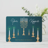 Yom Kippur-Urlaubskarte Feiertagskarte (Stehend Vorderseite)