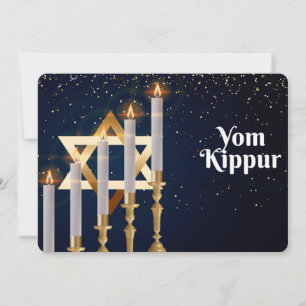 Yom Kippur-Urlaubskarte Feiertagskarte