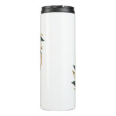 Yom Tov in einem Kranz Thermosbecher (Rückseite)