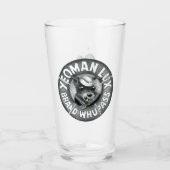 Yoman-Lux-Bier-Glas Glas (Vorderseite)