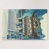 Yomeimon Gate, Hiroshi Yoshida, Woodcut Puzzle (Horizontal)