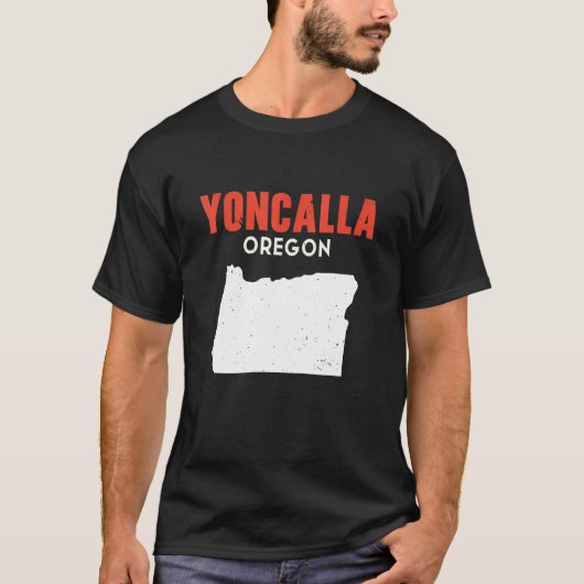 Yoncalla Oregon USA Staat America Travel Oregonian T-Shirt (Vorderseite)