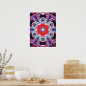Yonder Kaleidoscope Poster (Küche)