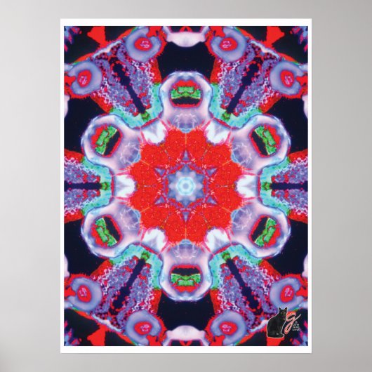 Yonder Kaleidoscope Poster (Vorne)